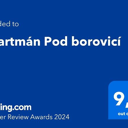 Apartman Pod Borovici Kovalovice المظهر الخارجي الصورة
